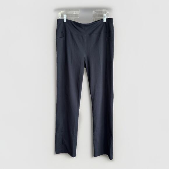 Skechers GoWalk Joy Pants Black Flare Stretch Active Athleisure Size XL - Picture 1 of 10